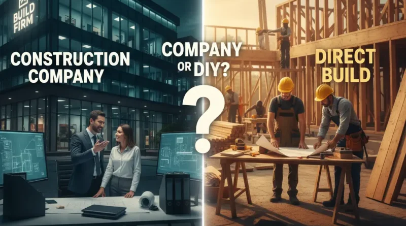 건축회사, 직영, 어떤 방식을 택할 것인가
