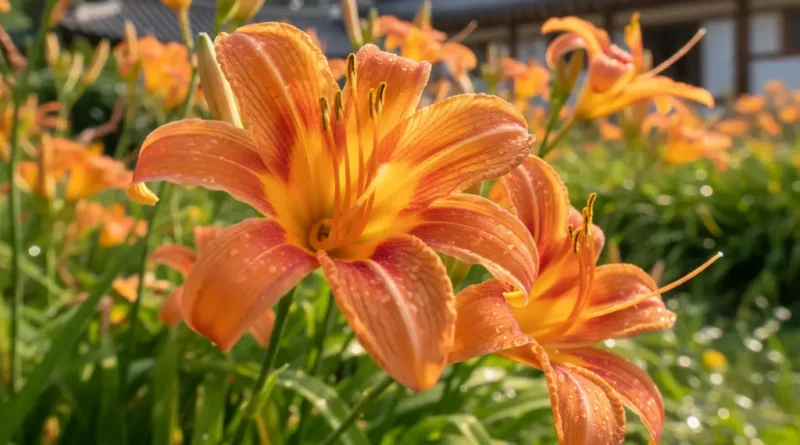 피부미용에 좋은 원추리