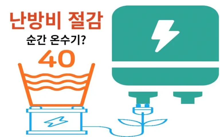 난방비 절감, 전기 순간 온수기로 가능할까요