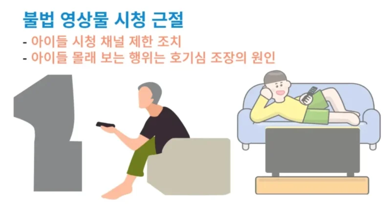 누누티비(noonootv) 등 불법 영상물 근절 캠페인 이미지