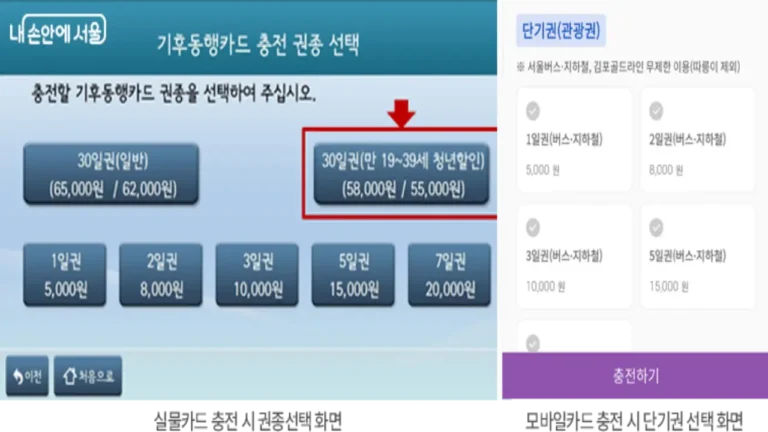 기후동행카드 안내-출처:서울시
