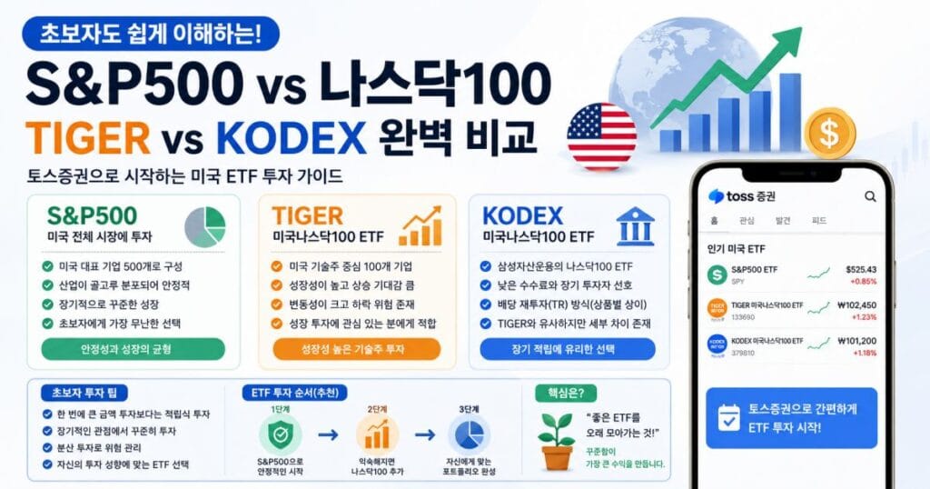 S&P500과 나스닥100 이해도